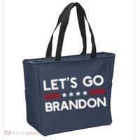 Let’S Go Brandon Conservative Us Flag Gift Tote Bag thumb 2