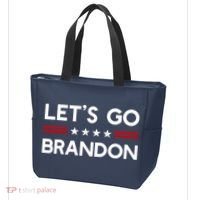 Let’S Go Brandon Conservative Us Flag Gift Tote Bag thumb 3