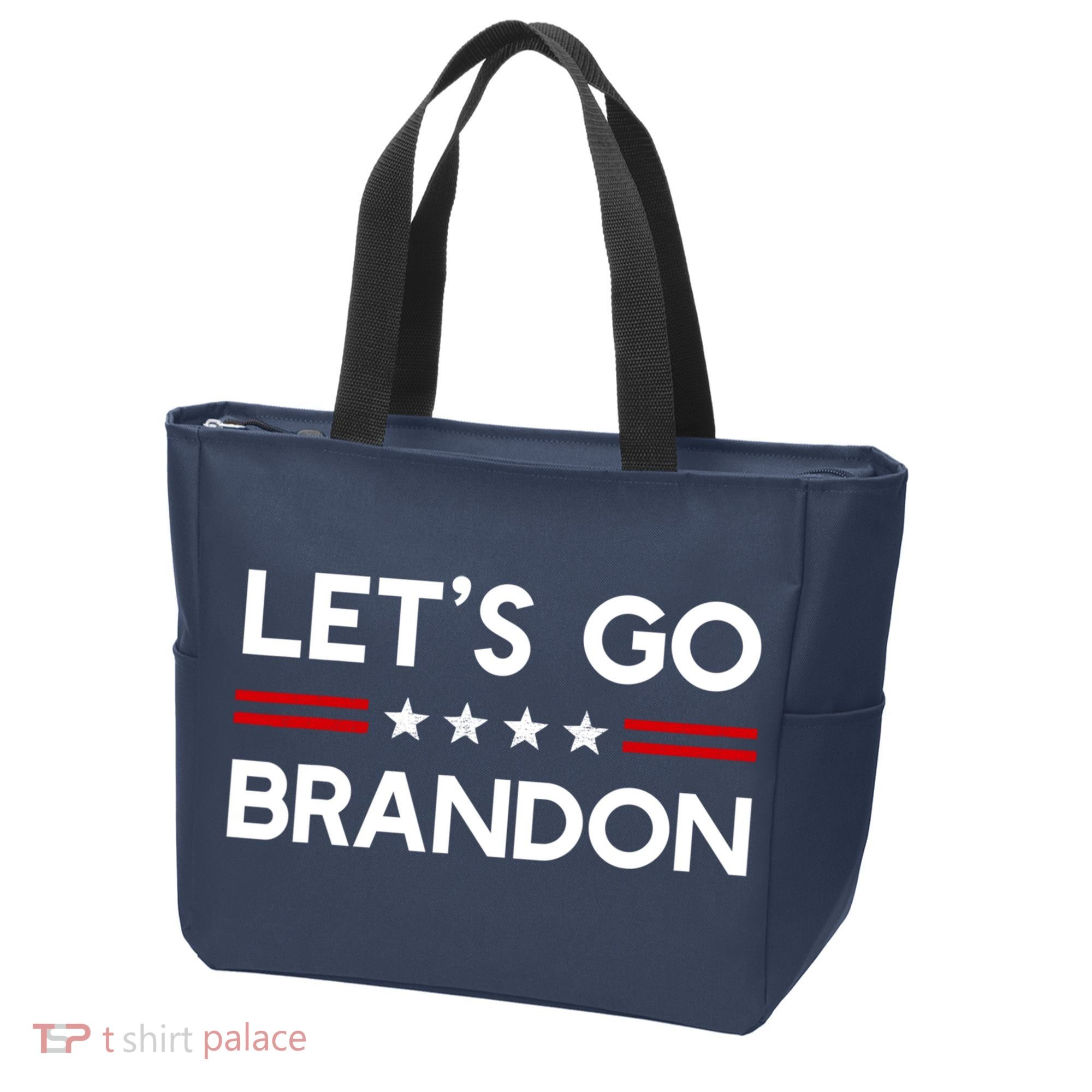 Let’S Go Brandon Conservative Us Flag Gift Tote Bag