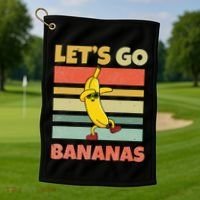LetS Go Banana Bananas Golf Towel thumb 1