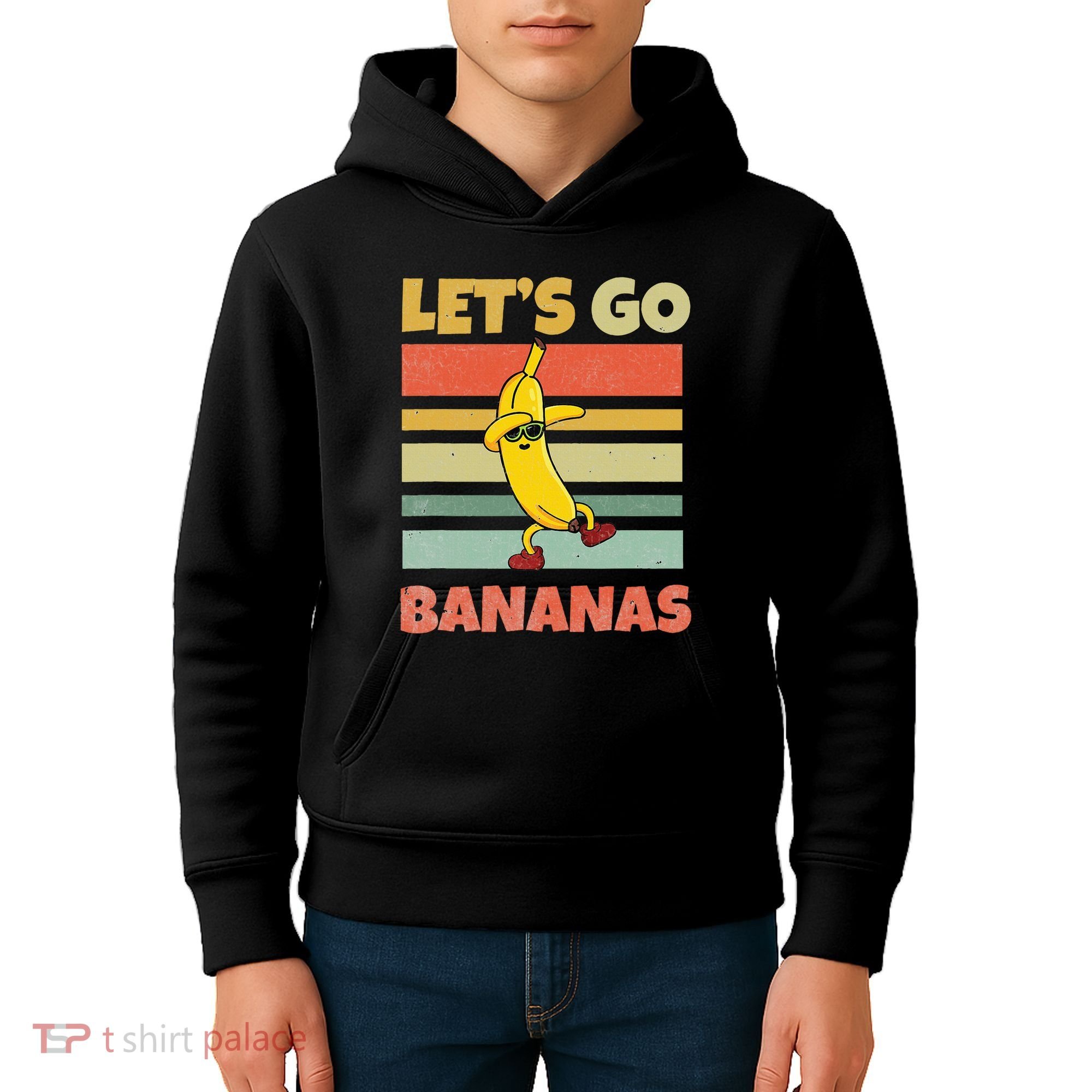 LetS Go Banana Bananas Kids Hoodie