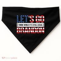 Let's Go Brandon Lets Go Brandon Lets Go Brandon Let's Go Brandon USA-Made Doggie Bandana thumb 0