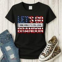 Let's Go Brandon Lets Go Brandon Lets Go Brandon Let's Go Brandon Women's T-Shirt thumb 3