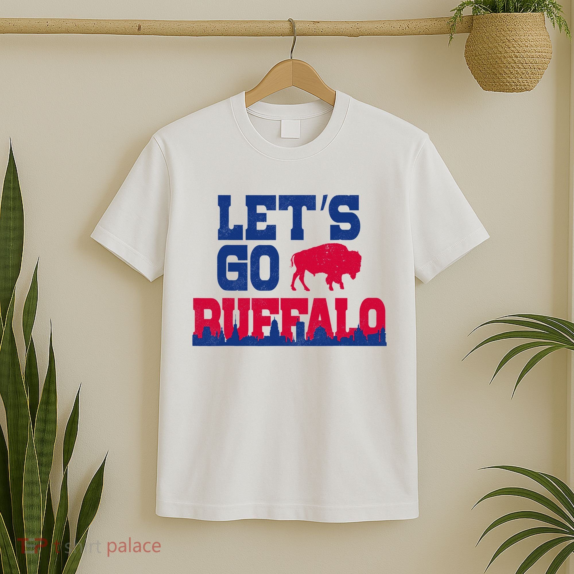 Lets Go Buffalo New York Buffalo Sports Fan Buffalo T-Shirt