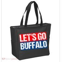 Let's Go Buffalo Tote Bag thumb 2