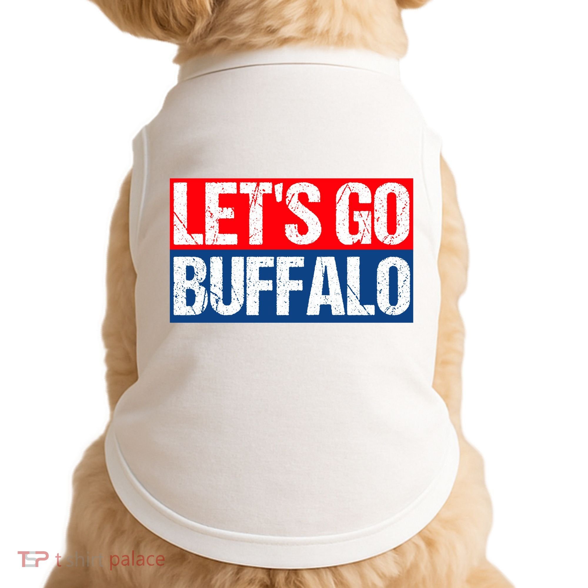 Let's Go Buffalo Doggie Tank