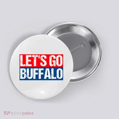 Let's Go Buffalo Button