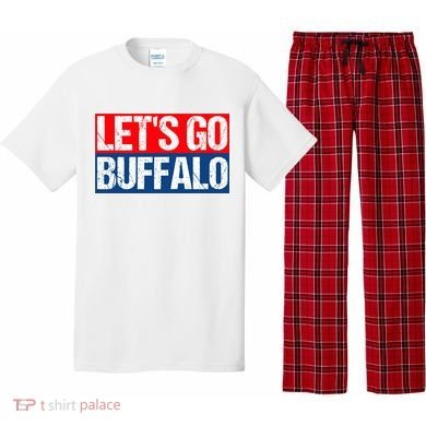 Let's Go Buffalo Pajama Set