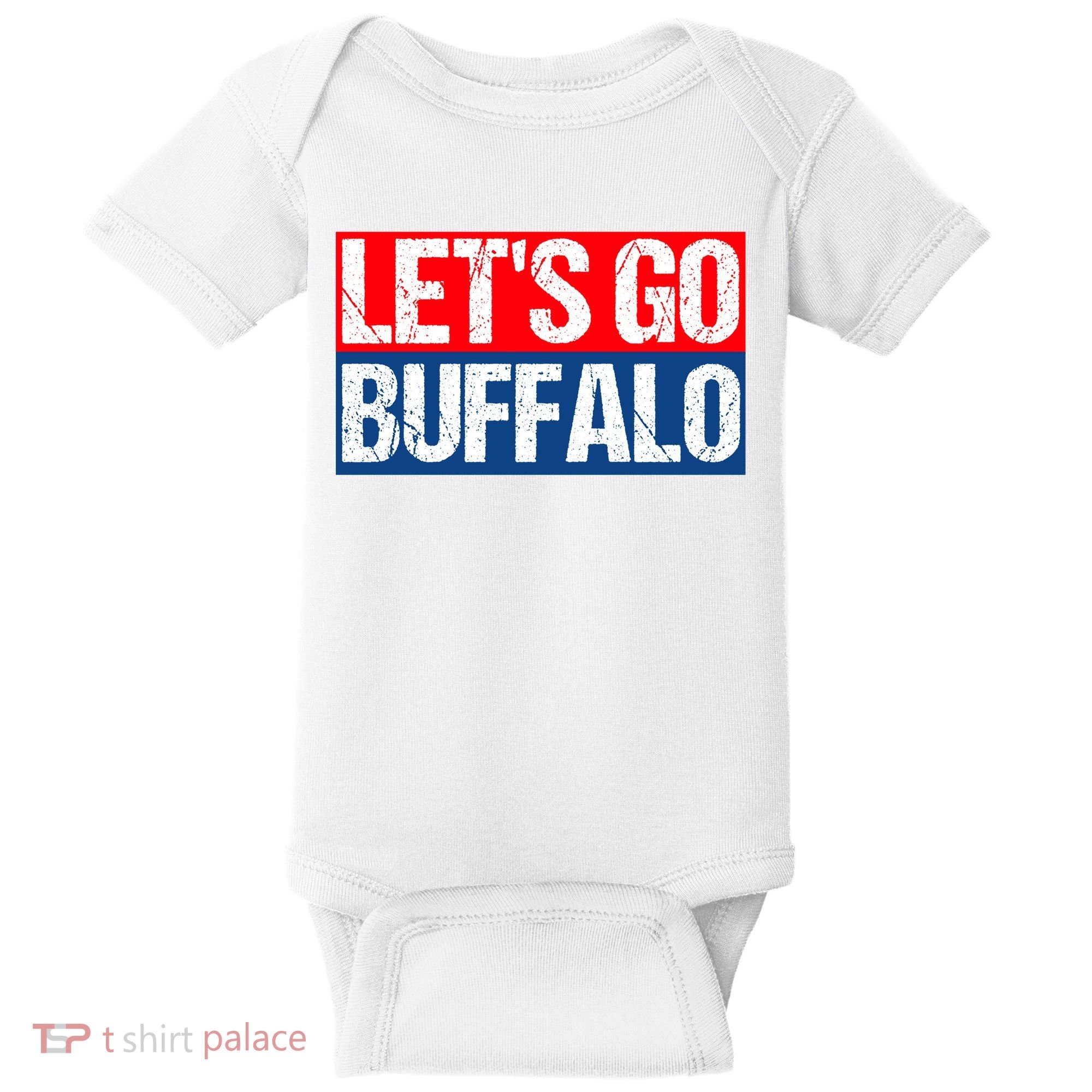 Let's Go Buffalo Baby Bodysuit