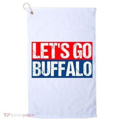Let's Go Buffalo Golf Towel