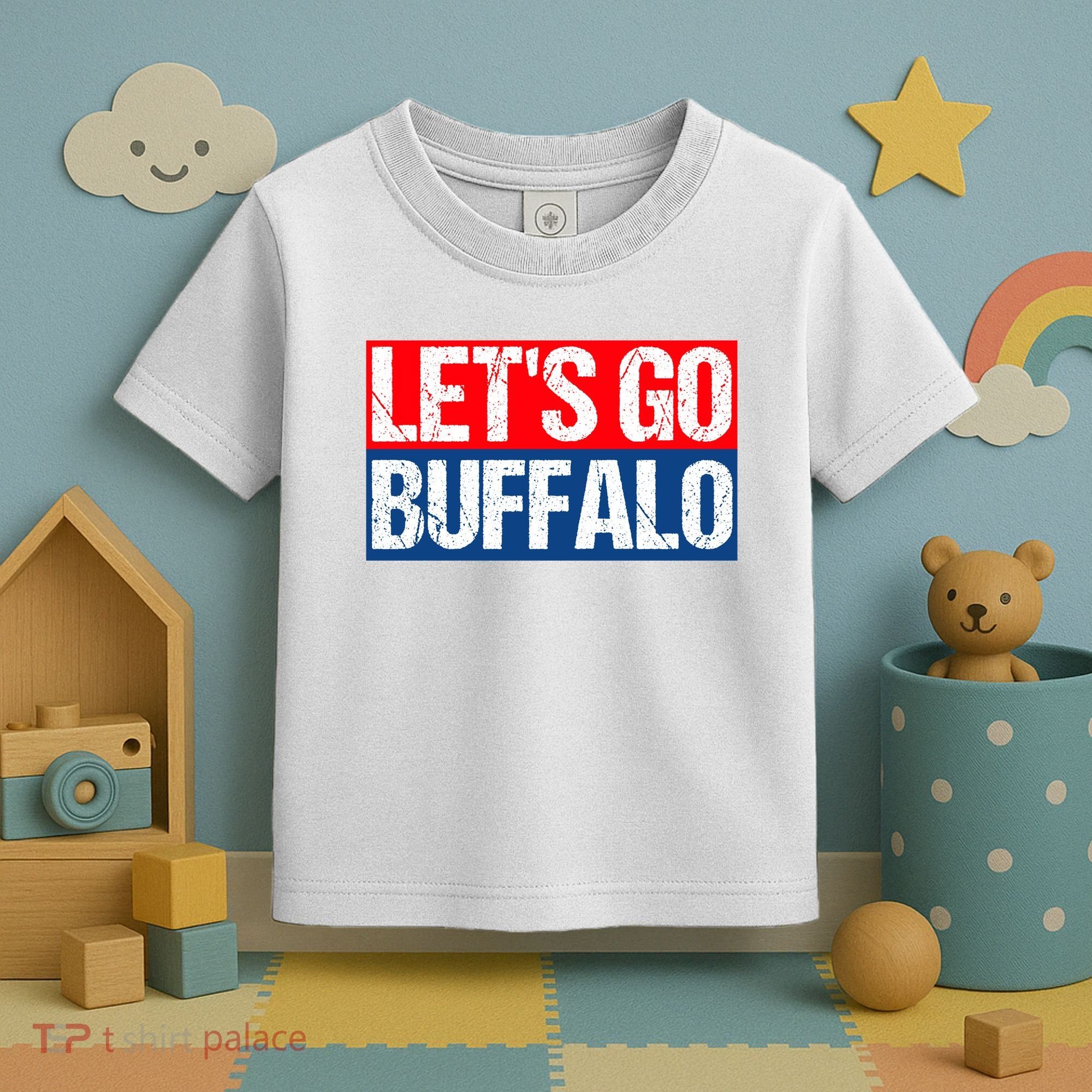 Let's Go Buffalo Toddler T-Shirt