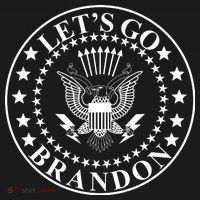 Let's Go Brandon American Seal Ornament thumb 1
