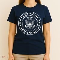 Let's Go Brandon American Seal T-Shirt thumb 4