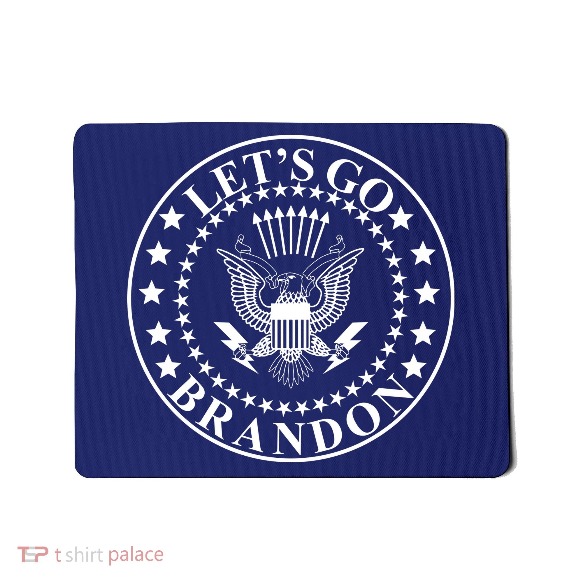 Let's Go Brandon American Seal Mousepad