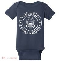 Let's Go Brandon American Seal Baby Bodysuit thumb 0