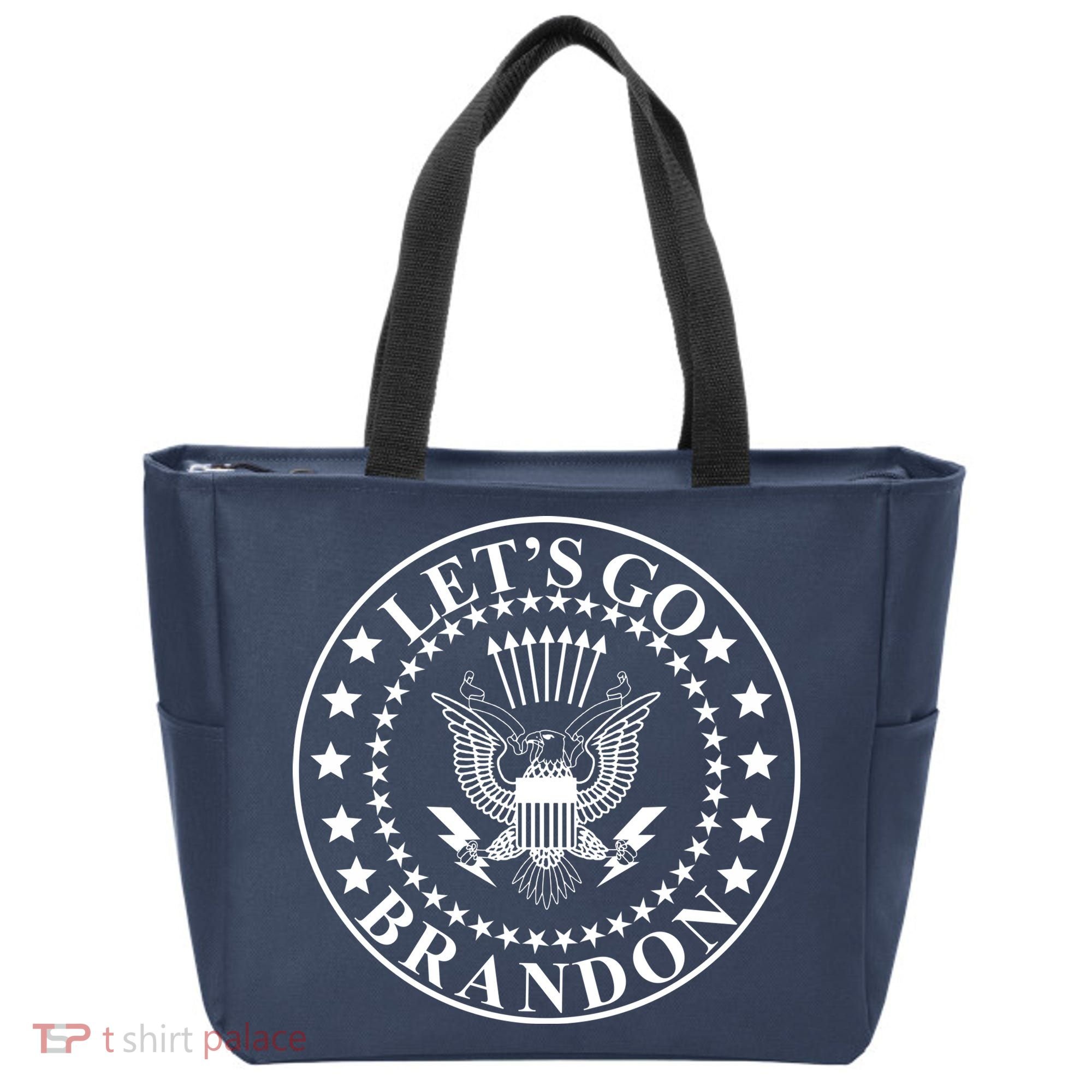 Let's Go Brandon American Seal Tote Bag