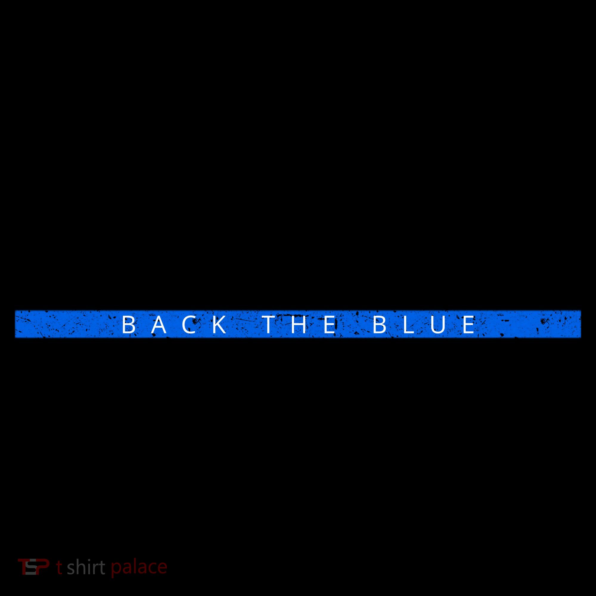 Let's Go Brandon Blue Thin Line Back The Blue FJB Chant Coffee Mug