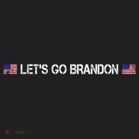 Let's Go Brandon Simple USA Flag Logo Tumbler thumb 3