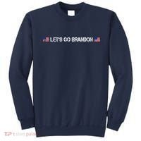 Let's Go Brandon Simple USA Flag Logo Sweatshirt thumb 0