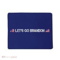 Let's Go Brandon Simple USA Flag Logo Mousepad thumb 0
