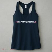 Let's Go Brandon Simple USA Flag Logo Women's Tank Top thumb 3
