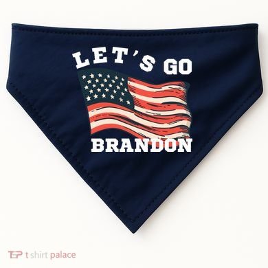LetS Go Brandon USA-Made Doggie Bandana