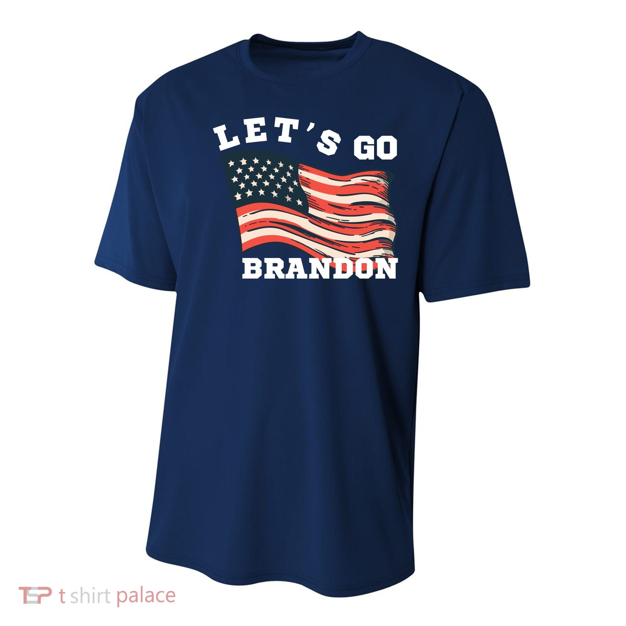 LetS Go Brandon Youth Performance Sprint T-Shirt
