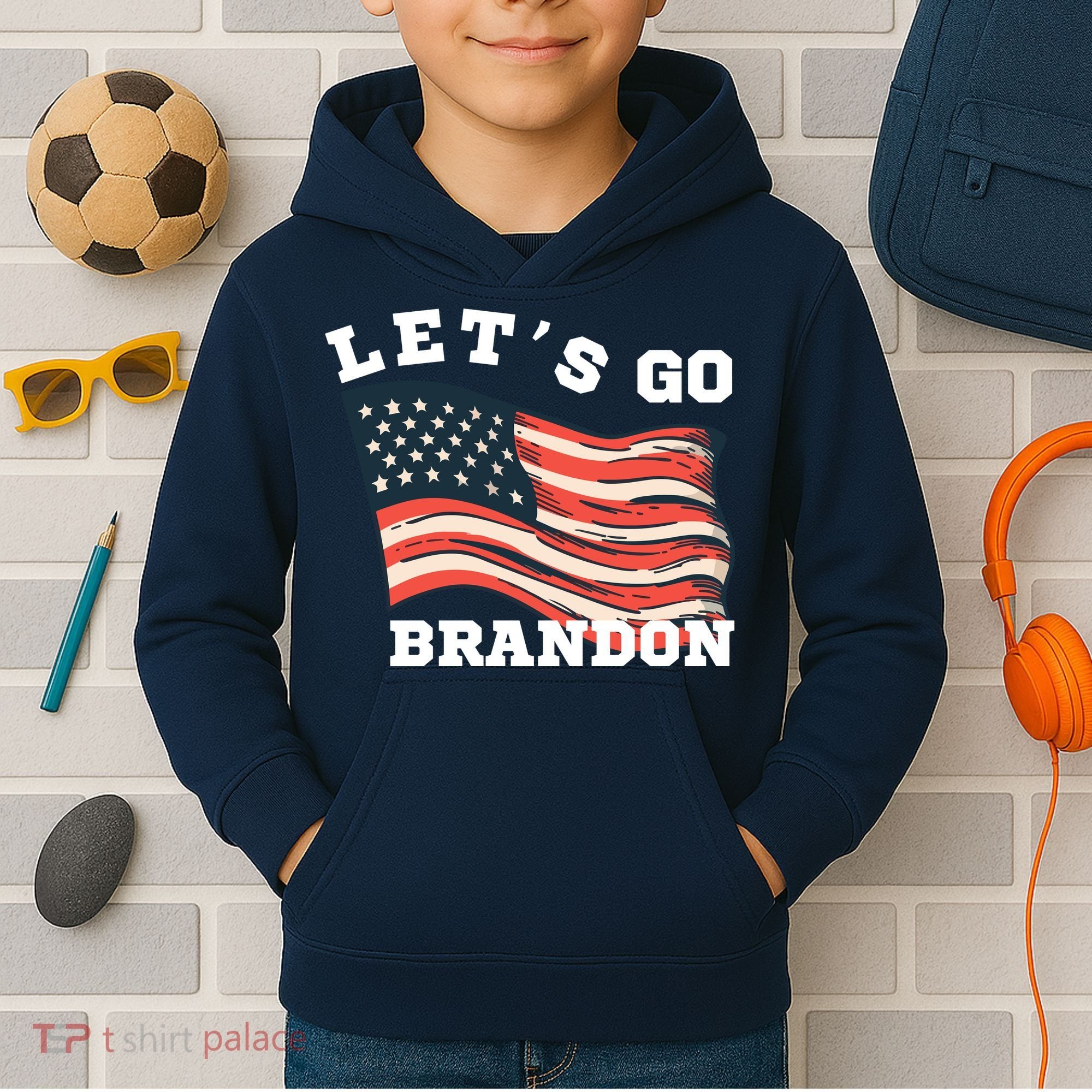 LetS Go Brandon Kids Hoodie