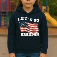 LetS Go Brandon Kids Hoodie thumb 3