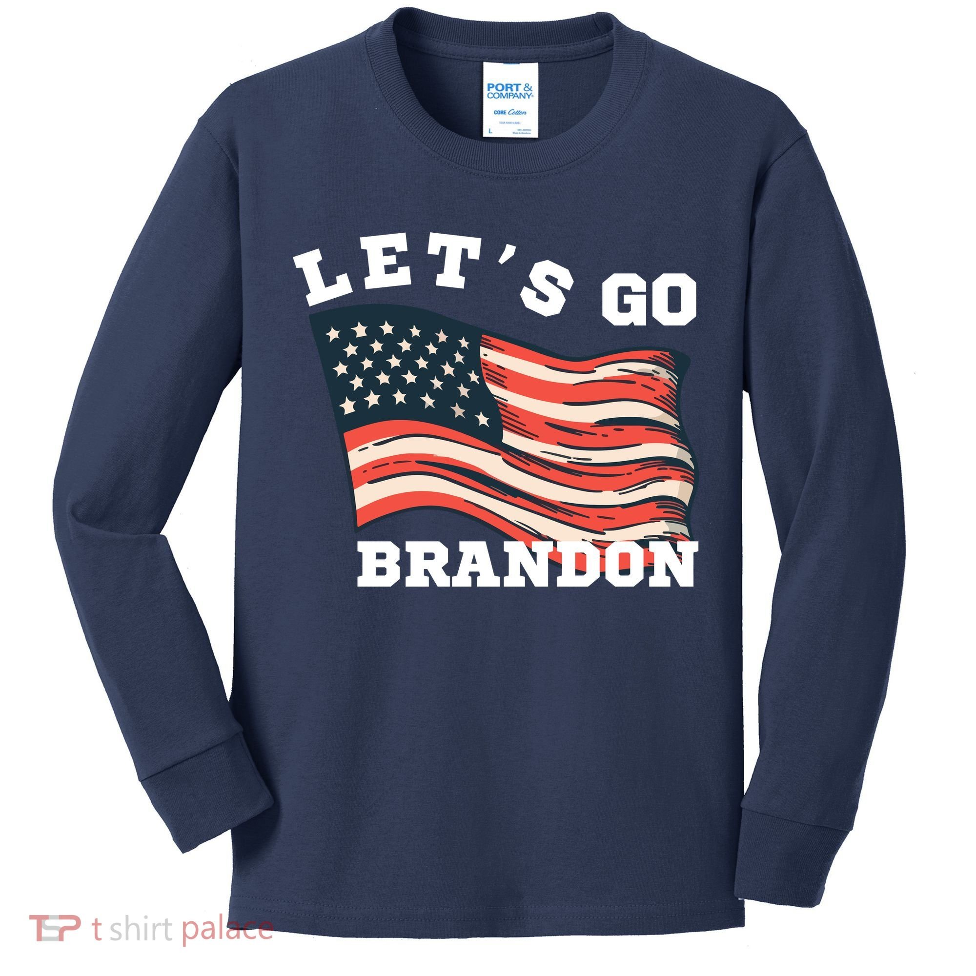 LetS Go Brandon Kids Long Sleeve Shirt