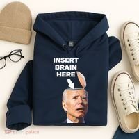 Let's Go Brandon Insert Brain Here Hoodie thumb 4