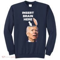 Let's Go Brandon Insert Brain Here Sweatshirt thumb 0
