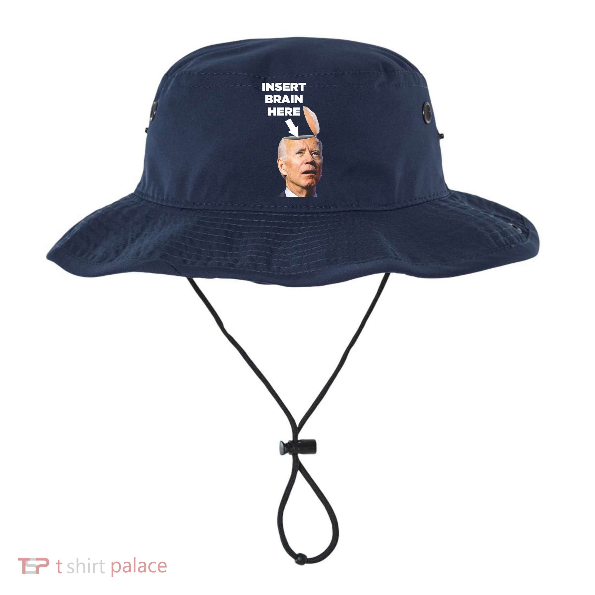Let's Go Brandon Insert Brain Here Bucket Hat