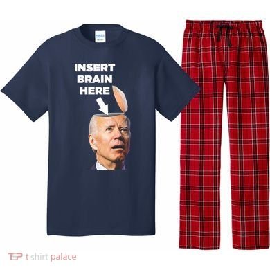 Let's Go Brandon Insert Brain Here Pajama Set