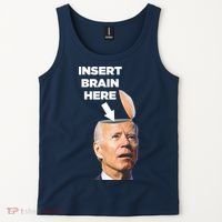Let's Go Brandon Insert Brain Here Tank Top thumb 2