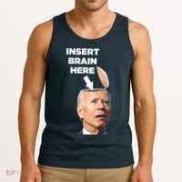 Let's Go Brandon Insert Brain Here Tank Top thumb 3