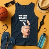Let's Go Brandon Insert Brain Here Tank Top thumb 4