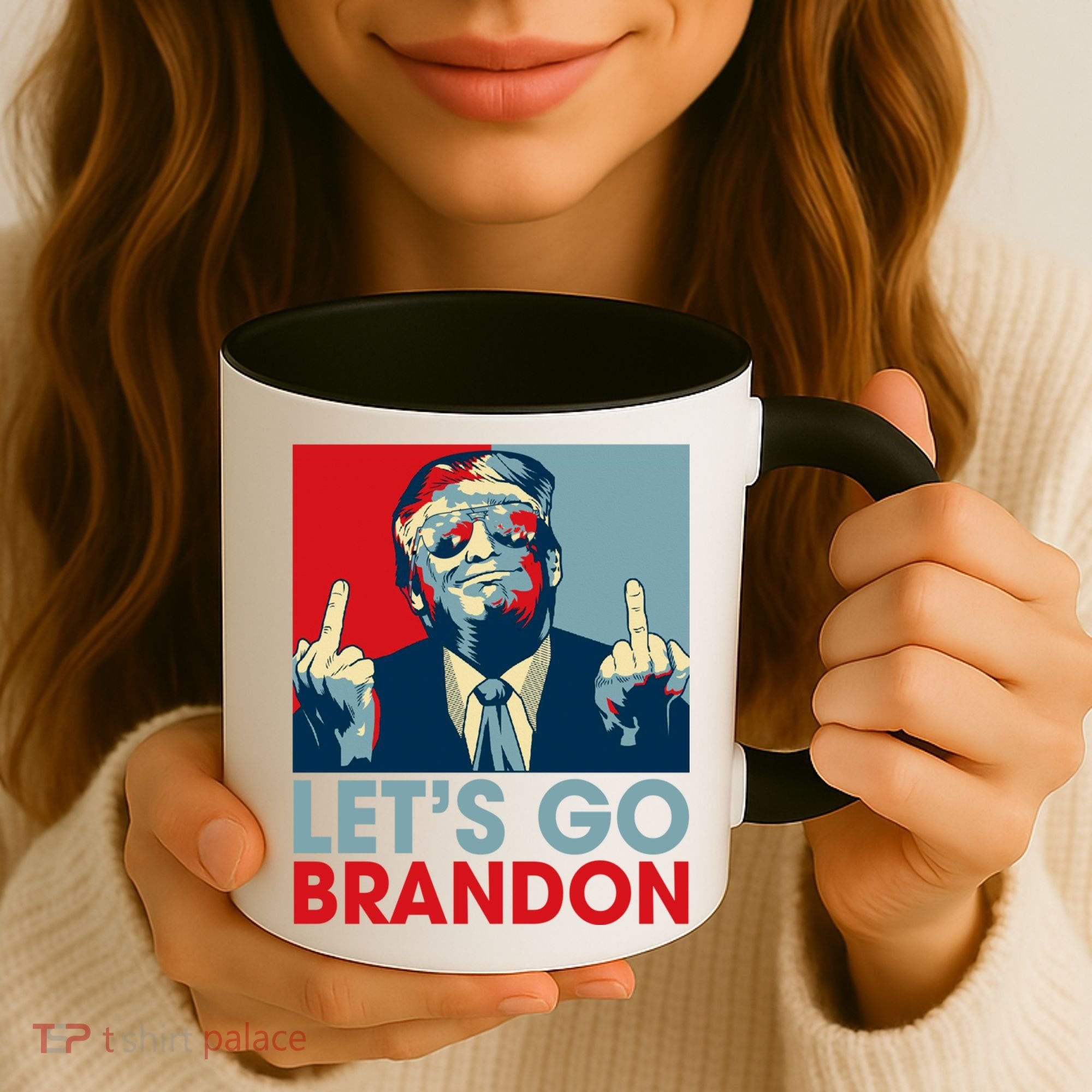 Let's Go Brandon Conservative Anti Liberal Coffee Mug