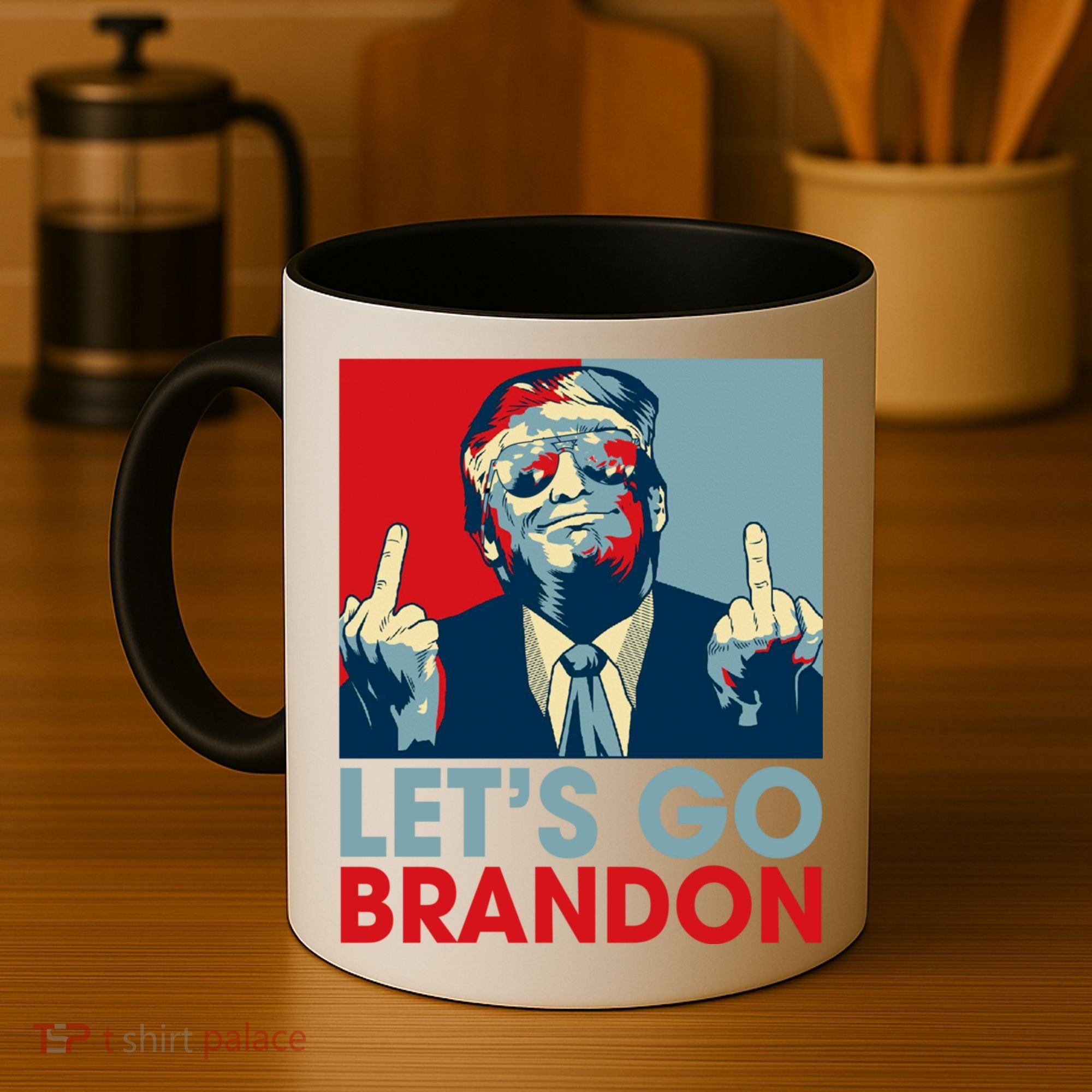 Let's Go Brandon Conservative Anti Liberal Coffee Mug