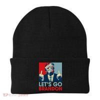 Let's Go Brandon Conservative Anti Liberal Beanie thumb 0