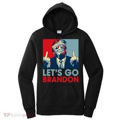 Let's Go Brandon Conservative Anti Liberal Women's Hoodie