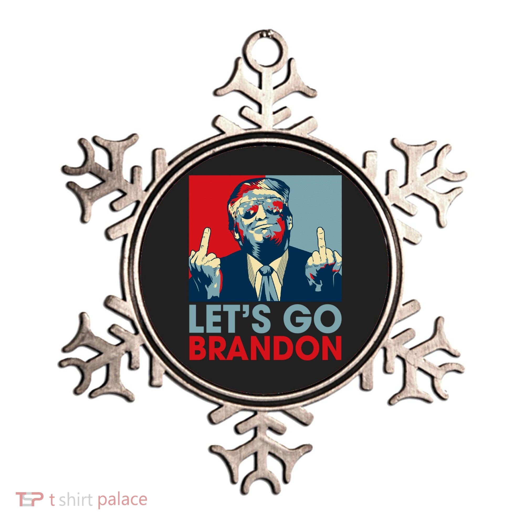 Let's Go Brandon Conservative Anti Liberal Ornament