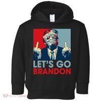 Let's Go Brandon Conservative Anti Liberal Toddler Hoodie thumb 0