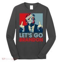 Let's Go Brandon Conservative Anti Liberal Long Sleeve Shirt thumb 0