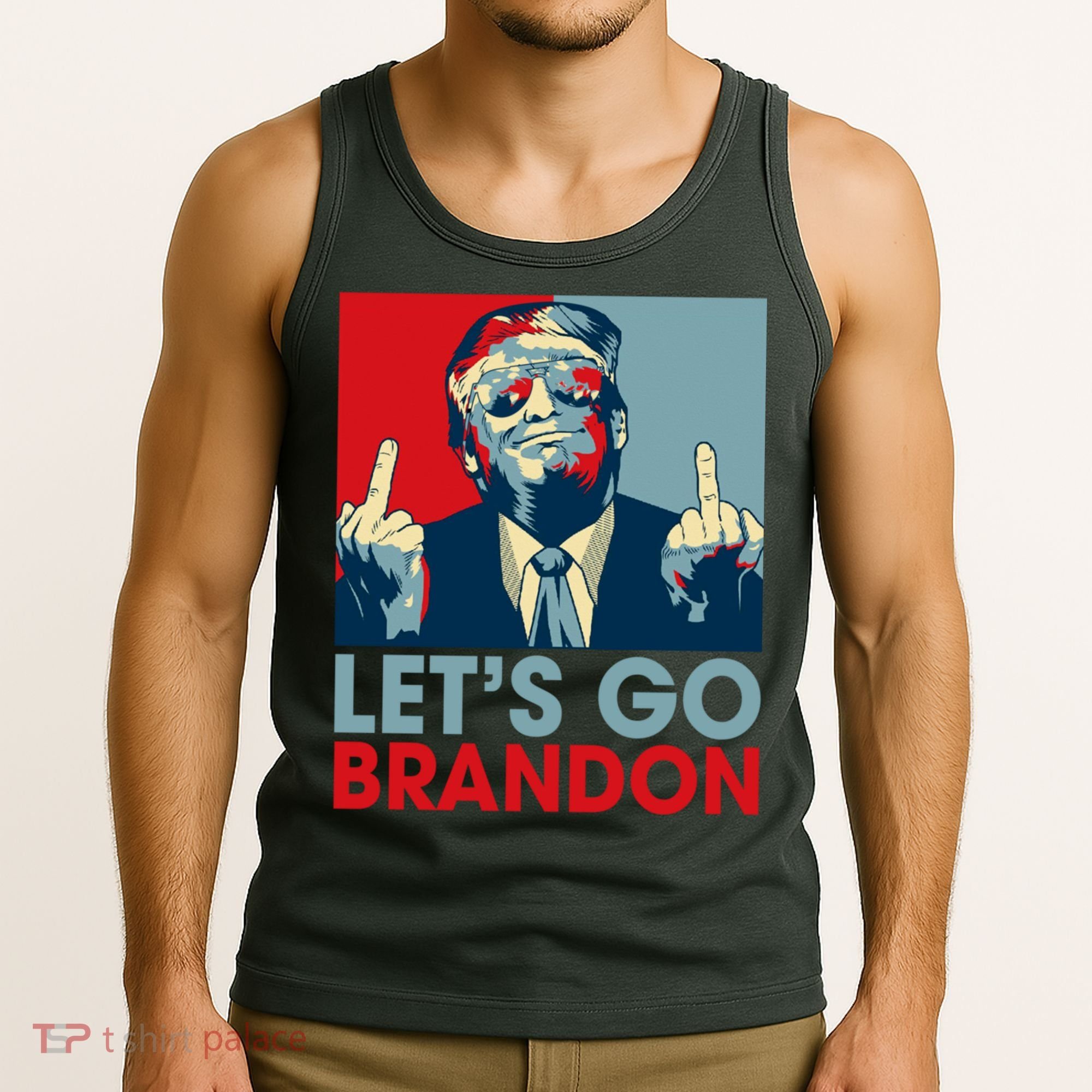 Let's Go Brandon Conservative Anti Liberal Tank Top