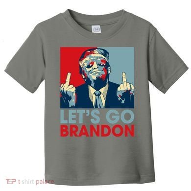 Let's Go Brandon Conservative Anti Liberal Toddler T-Shirt