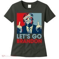 Let's Go Brandon Conservative Anti Liberal Women's T-Shirt thumb 0
