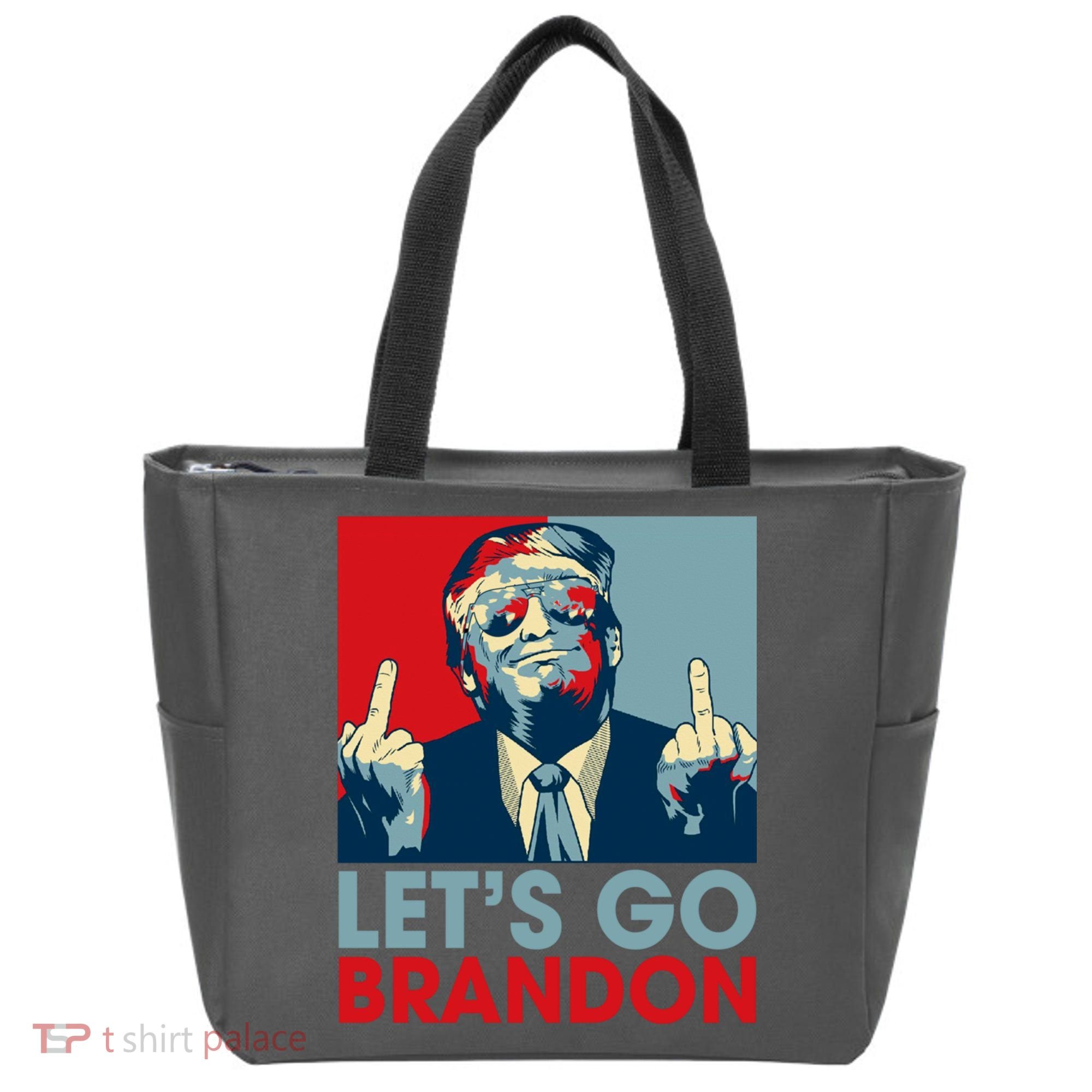 Let's Go Brandon Conservative Anti Liberal Tote Bag