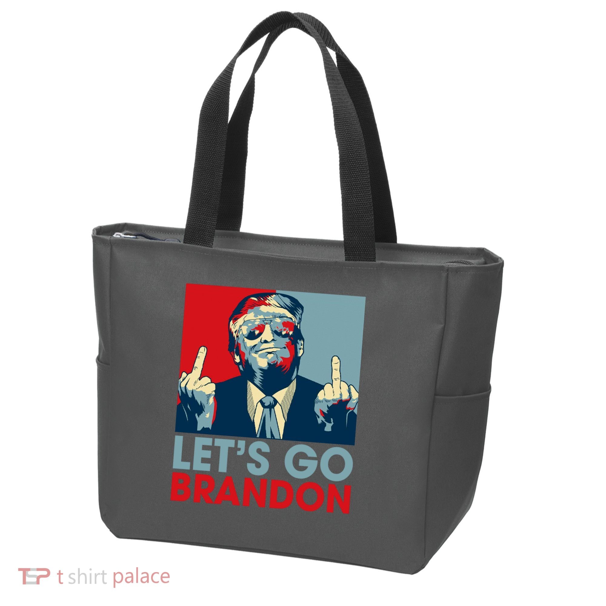 Let's Go Brandon Conservative Anti Liberal Tote Bag