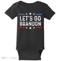 Lets Go Brandon Lets Go Brandon Funny Baby Bodysuit thumb 0